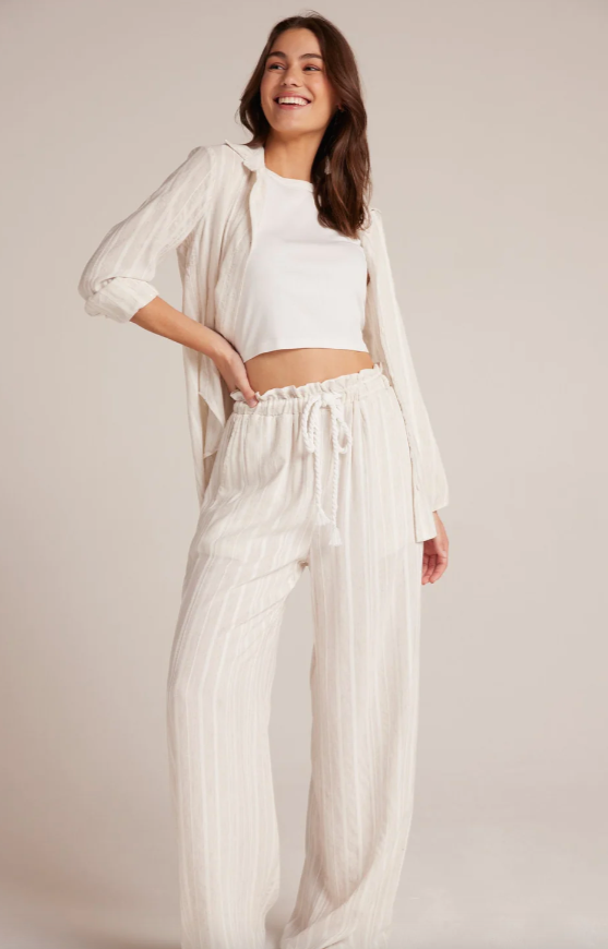 Ruffle Waist Pants – The Barefoot Cottage