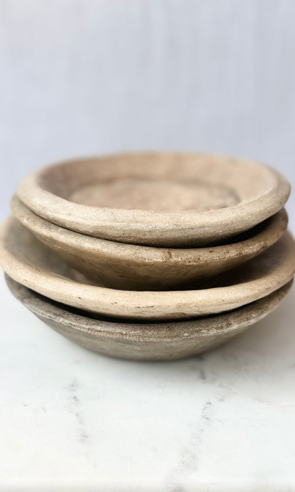 Vintage Marble Bowl - Large