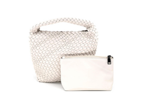 
            
                Load image into Gallery viewer, Woven Mini Hobo Bag
            
        