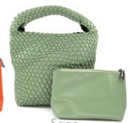 
            
                Load image into Gallery viewer, Woven Mini Hobo Bag
            
        