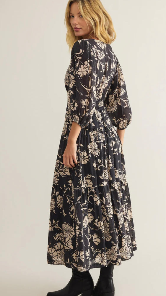 ari midi dress Faithfull the Brand Ari Midi Dress Jasmine Red
