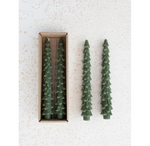 Tree Shaped Taper Candles - 10"