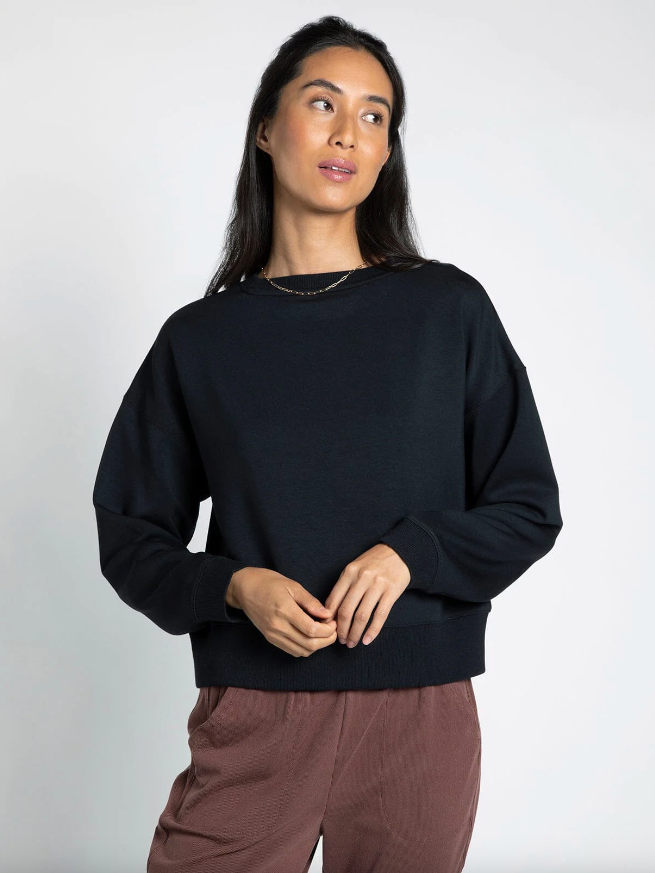
            
                Load image into Gallery viewer, Martina Crew Neck Top
            
        