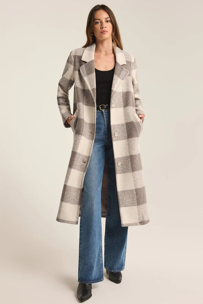 Conway Buffalo Plaid Coat