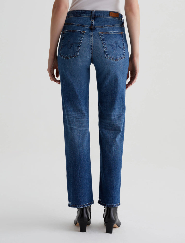 Brinley Mid Rise Straight Jeans