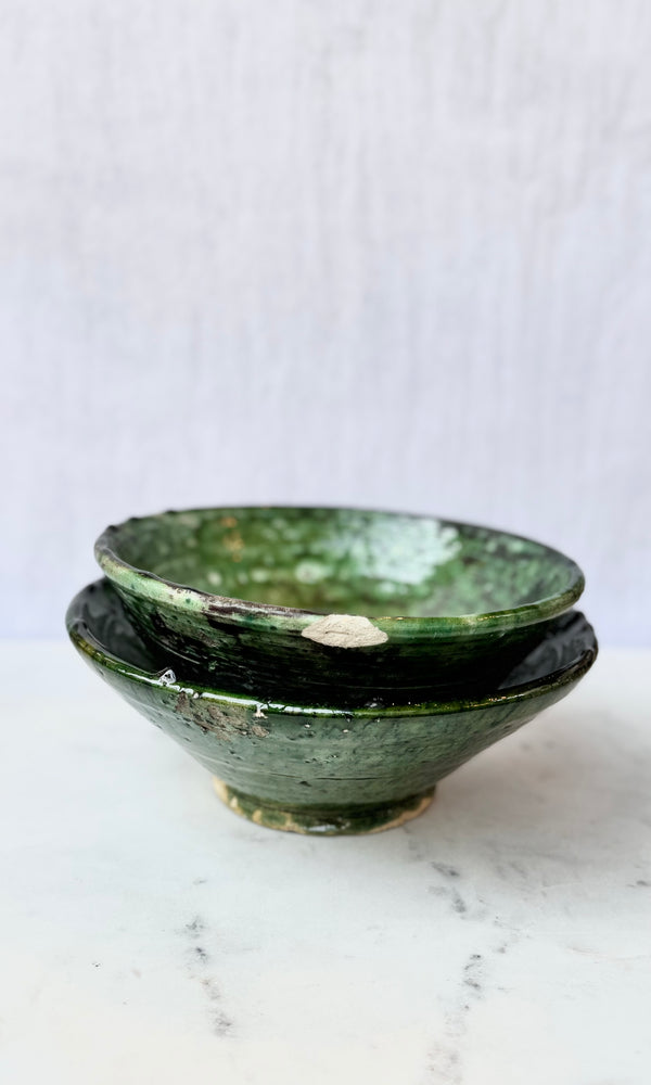 Tamegroute Green Bowl