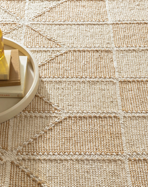 
            
                Load image into Gallery viewer, Wheat Hand Loom Cotton Rug
            
        