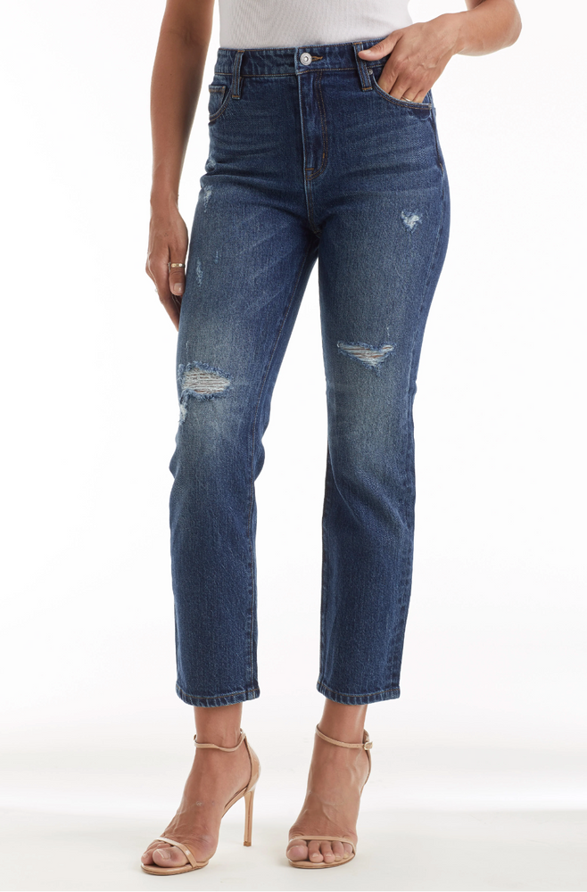 Ashton Cropped Vintage Straight Jeans
