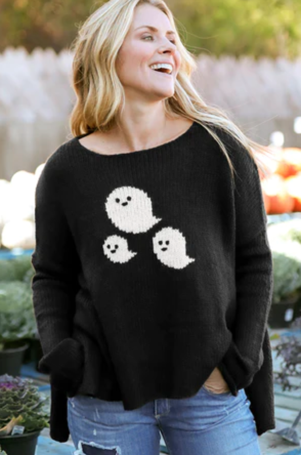 
            
                Load image into Gallery viewer, Mini Ghosts Sweater
            
        