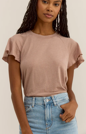 Abby Flutter Tee