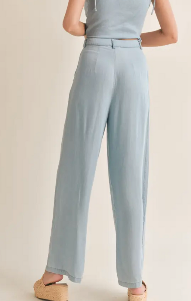 Soft Breeze Chambray Pants