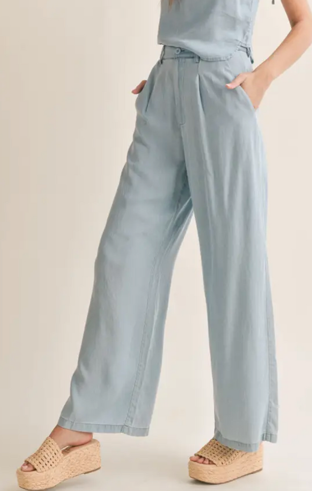 Soft Breeze Chambray Pants