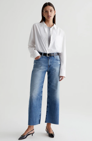 Saige Wide Leg Crop Jeans