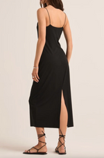 Paulina Midi Dress Black