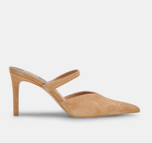 Kanika Tan Suede Heel