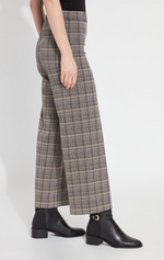 Erin Wide Leg Jacquard Ponte