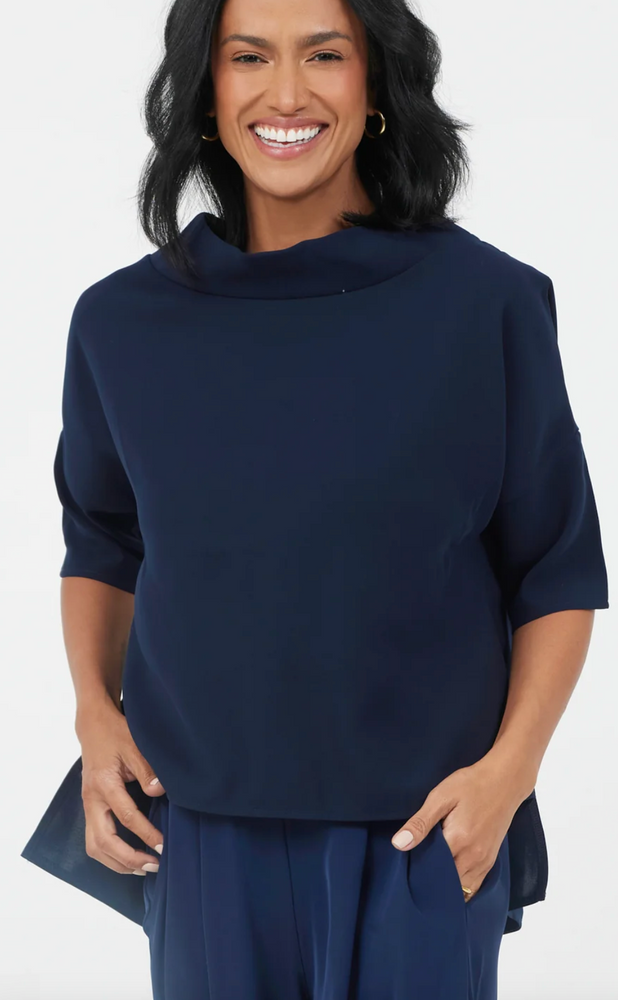 Audrey Cowl Neck Top