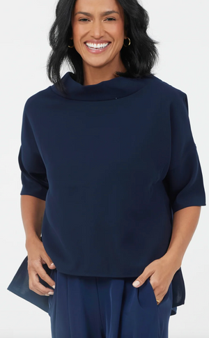 Audrey Cowl Neck Top