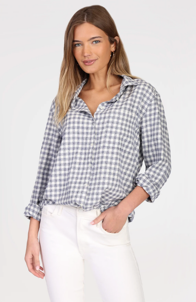 Sierra Check Button Front Shirt