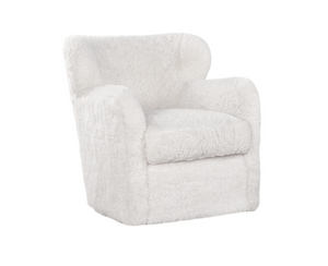 Orleans Swivel Chair | Shearling