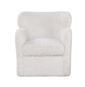 Orleans Swivel Chair | Shearling