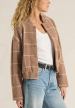 Lex Plaid Bomber Jacket