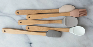 Beech Wood Mini Kitchen Utensils