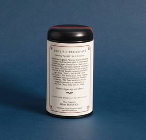 Tea Tin - English Breakfast Fine Tea (20 Tea Bags)
