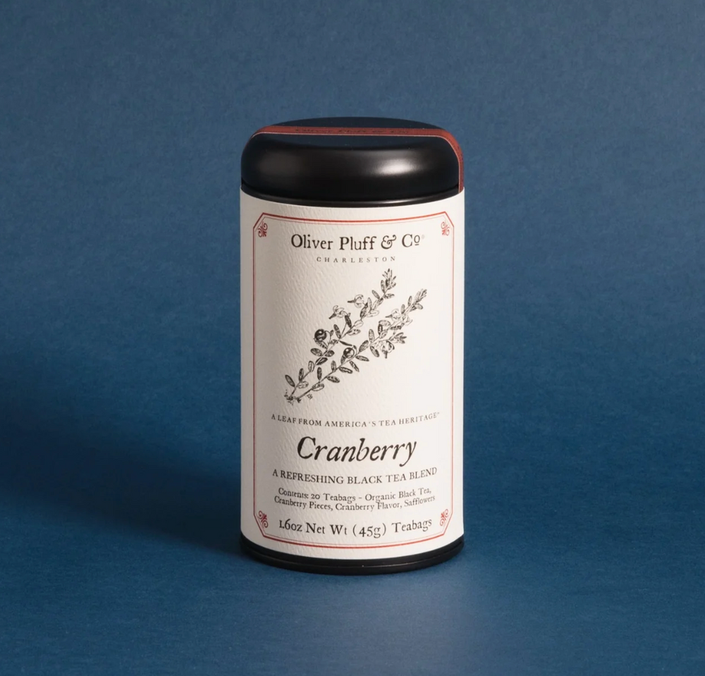 Tea Tin - Cranberry Fine Tea (20 Tea Bags)