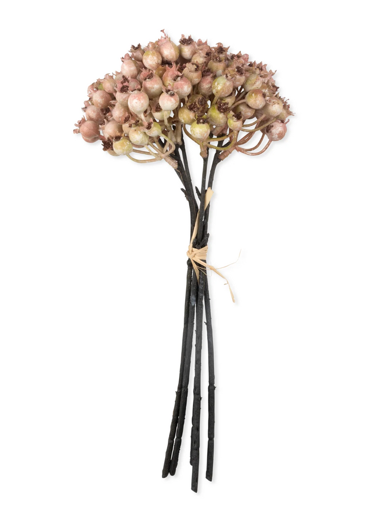 Artificial Rose Hip Bunch