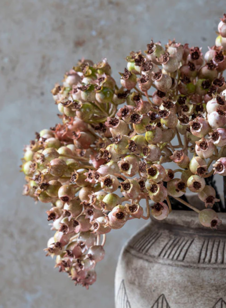 Artificial Rose Hip Bunch