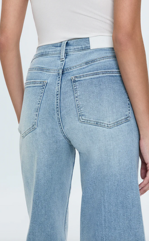 Izzy Mid Rise Wide Leg Jeans