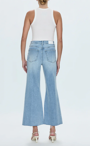 Izzy Mid Rise Wide Leg Jeans