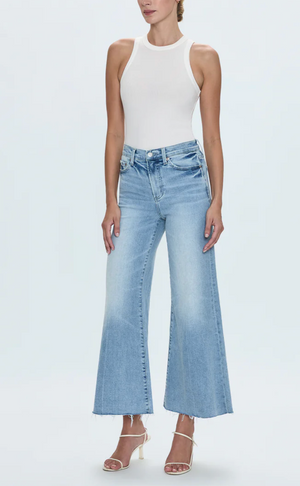 Izzy Mid Rise Wide Leg Jeans