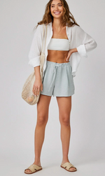 Ruffle Waist Shorts