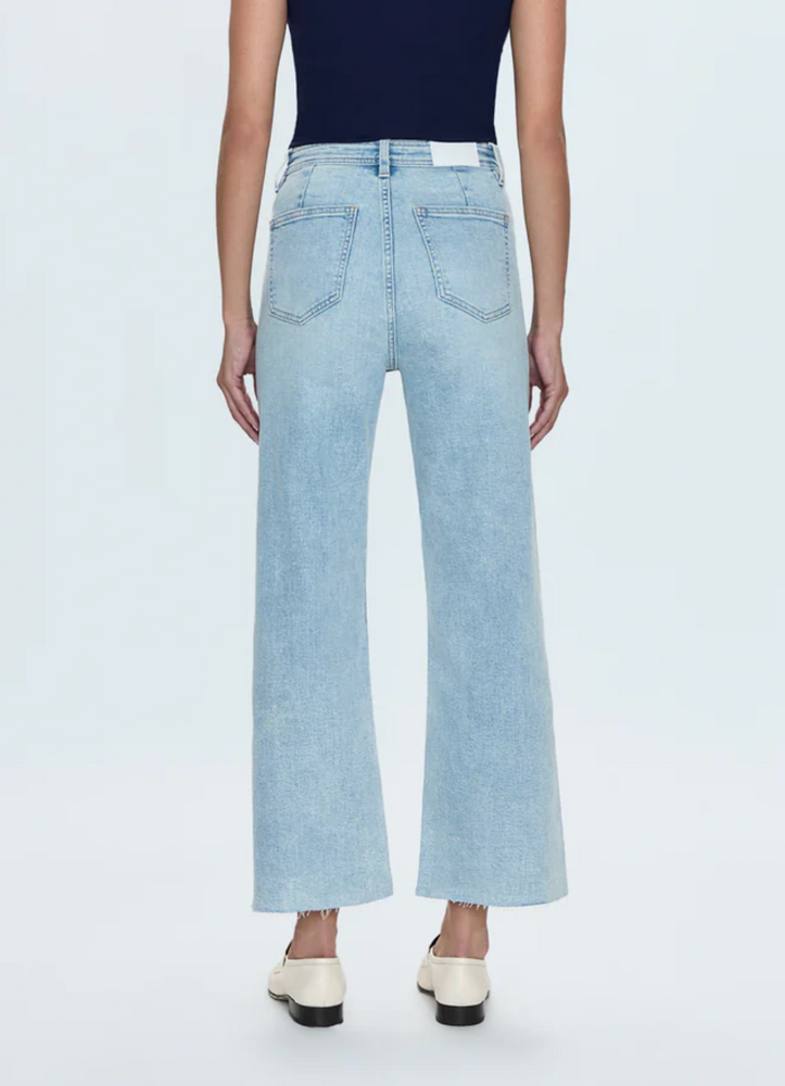 Penny High Rise Wide Crop Jeans
