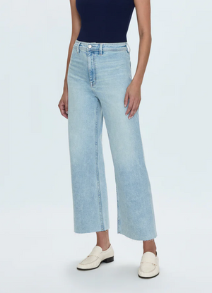 Penny High Rise Wide Crop Jeans