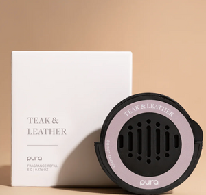 Teak & Leather - Pura Car Device Refill