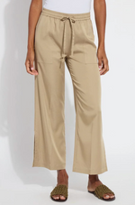Zena Drawstring Ankle Wide Leg Pants