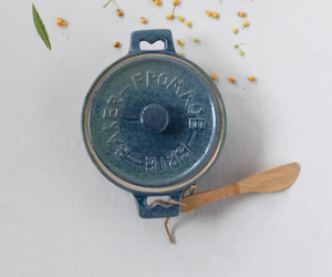 Stoneware Brie Baker