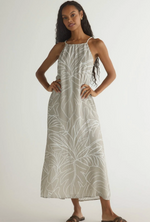 Tropical Halter Dress