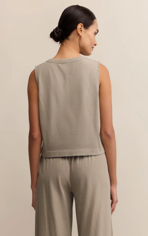 Sloane Jersey Muscle Tank