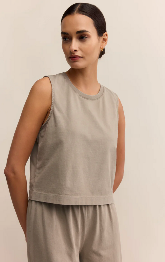 Sloane Jersey Muscle Tank