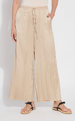 Packable Pleated Palazzo Pant