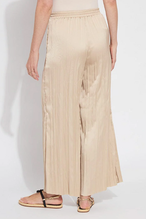 Packable Pleated Palazzo Pant