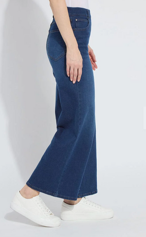 Sylvie Wide Leg Denim Pant