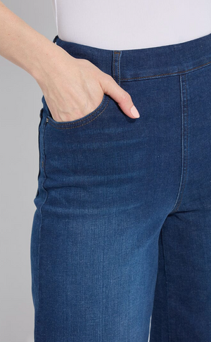 Sylvie Wide Leg Denim Pant