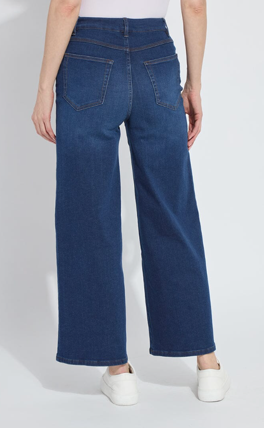 Sylvie Wide Leg Denim Pant