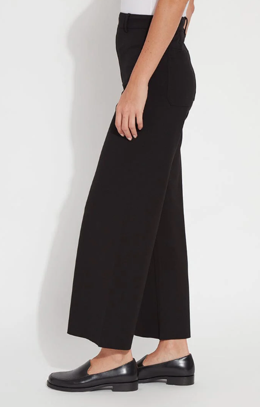 Erin Hi Waisted Wide Leg Ponte