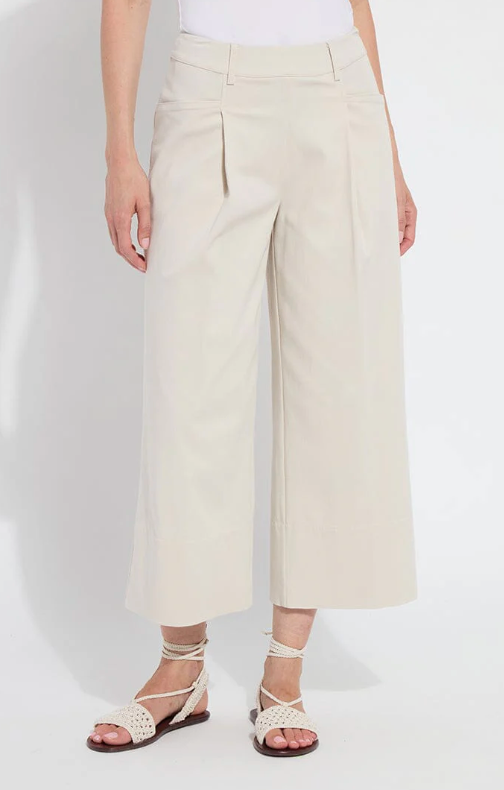 Mirabelle Pleated Wide Palazzo Pants